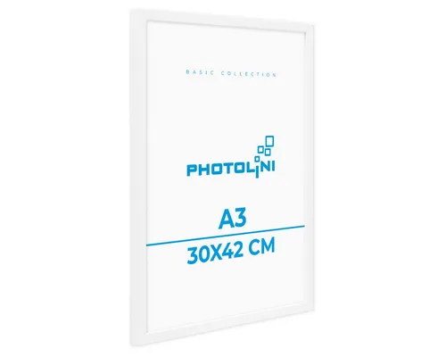 PHOTOLINI Bilderrahmen Poster-Einzelrahmen Modern Schmal, (1 Rahmen)