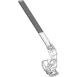 Thule Radhalter Zahnband + Ratsche 52588 für VeloCompact