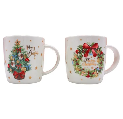 Dekohelden24 Becher Bechersets in verschiedenen Farben, Porzellan