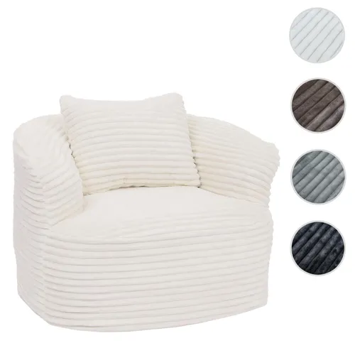 Mendler Sessel HWC-P18, Loungesessel Relaxsessel Polstersessel Cocktailsessel, Stoff/Textil Cord (370g/m˛) ~ 139663