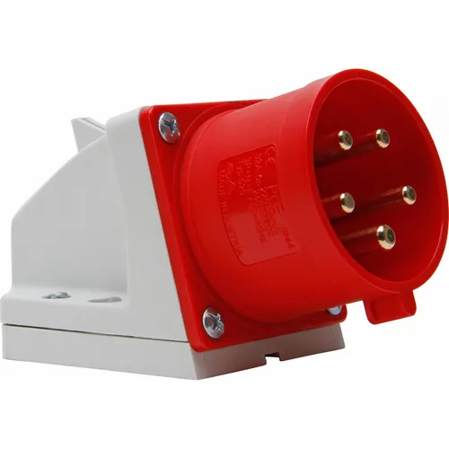 Kopp CEE-Wandstecker 5-polig 32A 400V~ 6h Steckdose Stecker