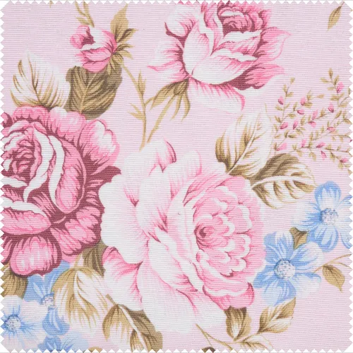 Motiv Stoff Leinenoptik Rakel Rose von VBS