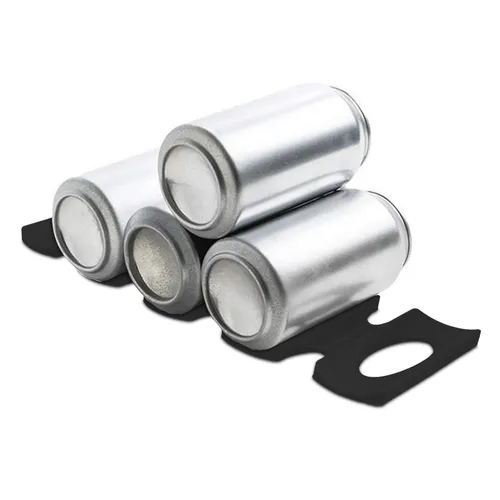 1x Flaschenhalter faltbar Kühlschrank Schrank Silikon Flaschenablage Stapelhilfe