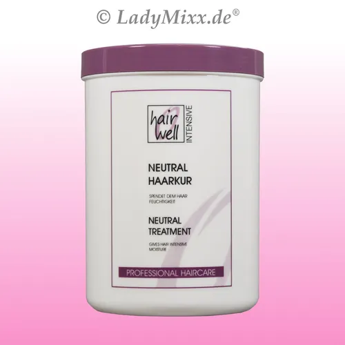 Neutral Vollkur Haarkur 1000 ml Hairwell EURODOR für normales Haar Silikonfrei