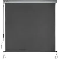 Sol Royal Senkrechtmarkise 160x250 cm MS5 – Robuster Sichtschutz für Balkon und Terrasse - Hochwertige Senkrechtmarkise aus wasserabweisendem Polyester mit abnehmbarer Handkurbel. Ideal für Balkon und Terrasse – schützt vor Sonne und neugierigen Blicken.