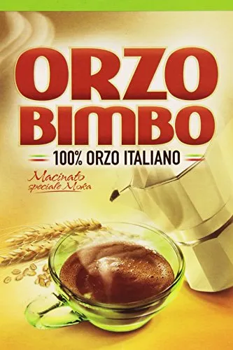 Orzo Bimbo: barleyand Kaffee Puder für Moka 17.63oz (500gr) Paket [Italienische Import]