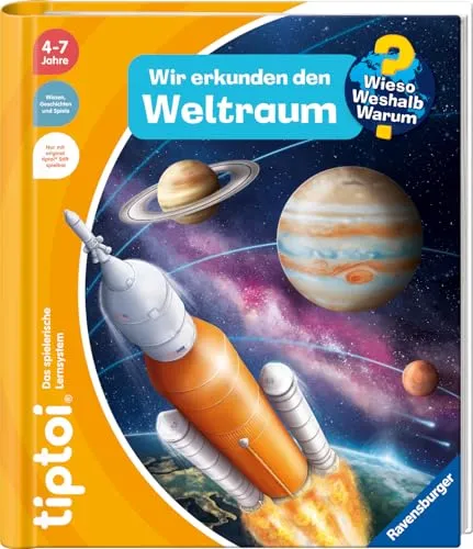 tiptoi® Wieso? Weshalb? Warum? Wir erkunden den Weltraum von Ravensburger