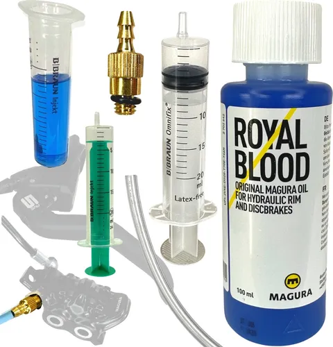 Magura Royal Blood 100ml + F26 Scheibenbremsen Service Entlüftungs Kit