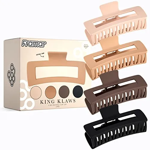 FRAMAR Neutrale Haarklammern Groß von FRAMAR