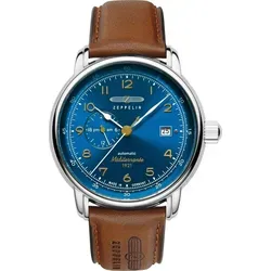 Zeppelin Méditerranée Blau Herrenuhr Automatik 96683