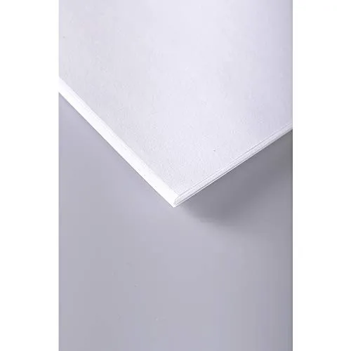 Clairefontaine 3712C Skizzenpapier (120 g, 50 x 65 cm, 25 Blatt, ideal für Künstler oder die Schule) weiß