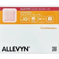Allevyn Gentle Border Lite, 10 x 10 cm