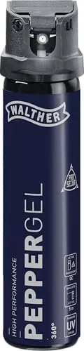Walther Pfefferspray ProSecur 360 Gel, Tierabwehrspray 85 ml, Abwehrspray ideal zur Selbstverteidigung, 5 m Sprühweite