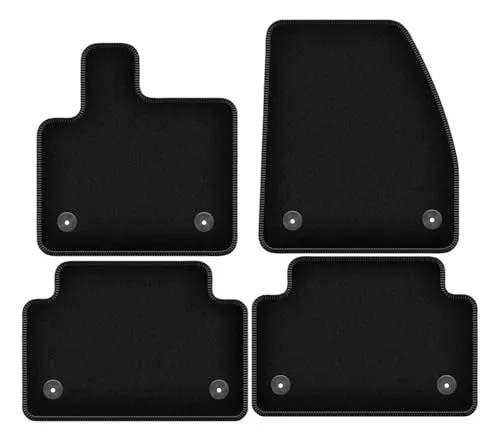 BASIC schwarze Velours-Fußmatten für Range Rover Evoque II SUV (2019-)