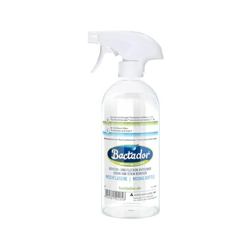 Bactador Sprüh- & Mischflasche (leer) für Enzymreiniger