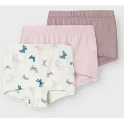Name It Panty NMFTIGHTS 3P JET STREAM BUTTERFLY NOOS (Packung, 3-St) blau 104