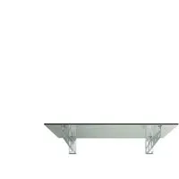 Glaszentrum Hagen Vordach Typ S 190x90cm in weiß von Glaszentrum Hagen