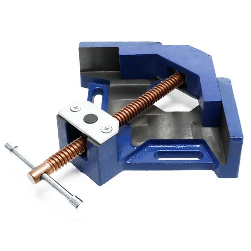 Wiltec Winkelschraubstock 90° mit 100 mm Backenbreite