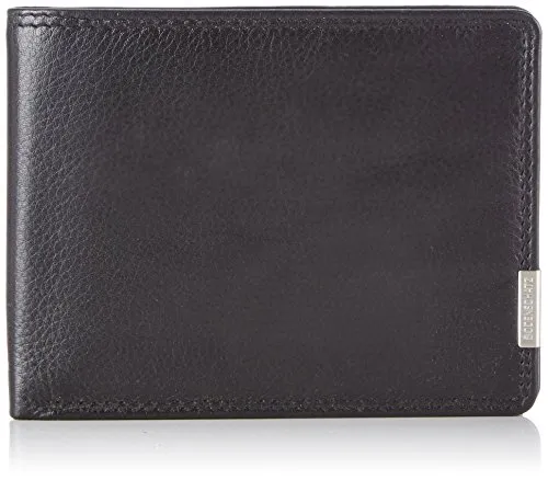 Bodenschatz flache Scheintasche Kings Nappa schwarz - Herren-Geldbörsen aus 100 % Rindleder mit RFID-Schutz gegen Datenmissbrauch, ideal für Karten, Ausweis und Fotos.