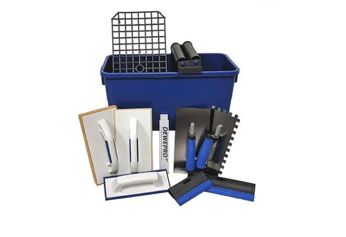 DEWEPRO® 12-teiliges Fliesenleger Waschset