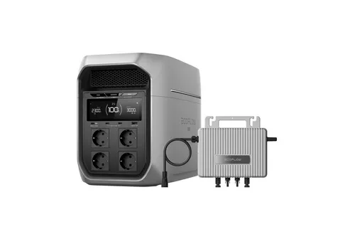 ECOFLOW DELTA 3 Max Plus tragbare Powerstation 2 048 Wh - Die ECOFLOW DELTA 3 Max Plus ist eine leistungsstarke tragbare Powerstation mit 2 048 Wh Kapazität. Sie ermöglicht ultraschnelles Laden in nur 47 Minuten und bietet flexible Nutzungsmöglichkeiten für Camping und Notfälle.