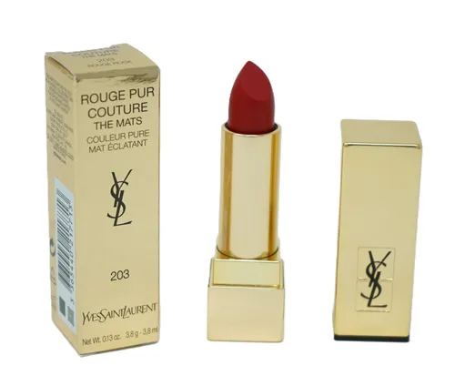 Yves Saint Laurent  Rouge pur Couture The Mats Lippstick  203 Rouge Rock