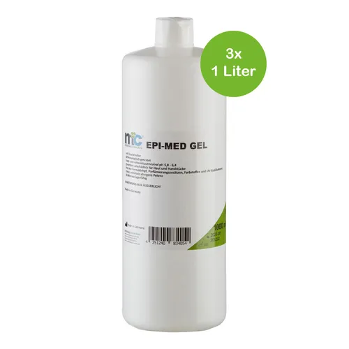 Liter Epi-Med Kontaktgel IPL-Gel für IPL Behandlung IPL-Kontaktgel MC24 3 x 1