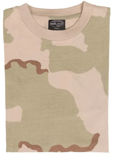 T-Shirt tarn 3-col-desert, Camping, Outdoor, Military -NEU-