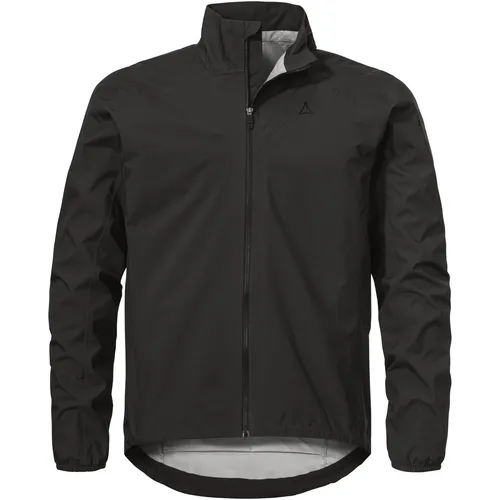 Schöffel Outdoorjacke Style Lurbek MNS schwarz XL (52) - Sportliche Outdoorjacke aus 100% Polyester, atmungsaktiv mit 10.000 g/m²/24h. Ideal für Radsport und alle Outdoor-Aktivitäten. Pflegeleicht und in klassischem Schwarz.