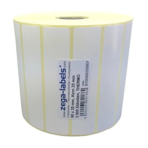 Thermo Etiketten auf Rolle