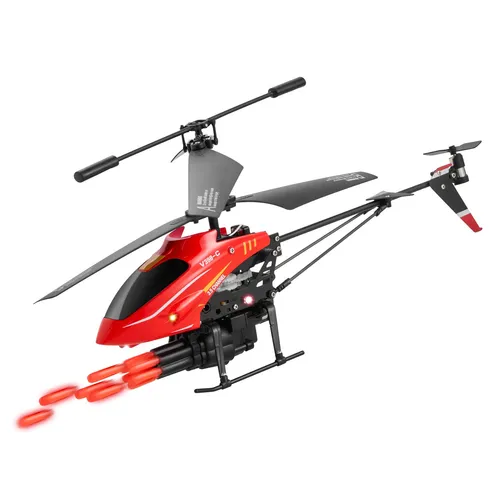 VEVOR RC Helikopter 3,5 Kanal ferngesteuerter Hubschrauber Flugzeug Schussmodus