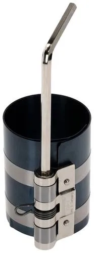 Gedore 6396990 Kolbenring-Spannband 90 - 175mm - Werkzeug-Set aus Spezial-Federbandstahl, mit stufenloser Feineinstellung und inklusive Spannschlüssel für präzises Arbeiten.