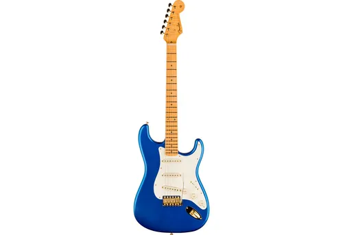 Fender E-Gitarre, E-Gitarren, Premium-Instrumente, 70th Anniversary Stratocaster MN NOS Aged Bright Sapphire Metallic -