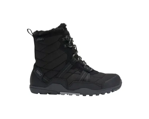 Xero Shoes Alpine Minimal-Winterstiefel Damen Schwarz 38 - Der Xero Shoes Alpine ist ein minimalistisch gestalteter, wasserdichter Winterstiefel für Damen. Mit seinem warmen Futter und der flexiblen FeelTrue-Sohle bietet er Komfort und Funktionalität für kalte Tage.