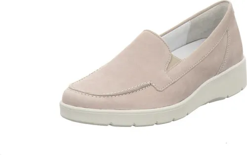 Semler M1015040019 Melanie H-Weite Slipper - Slipper & Loafer, bequeme Mokassins aus hochwertigem Nubuk mit rutschfester Polyurethan-Profilsohle für sicheren Halt und Langlebigkeit.