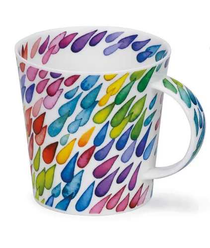 Dunoon Becher DUNOON Cairngorm - Fine Bone China Porzellan - Kaffeebecher aus Fine Bone China, handwerklich gefertigt. Erhältlich in 4 Motiven, mit einem Fassungsvermögen von 0,48 l und brillanten Designs.