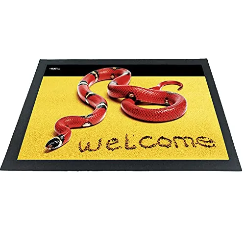 Fußmatten Gelb von Krause & Sohn