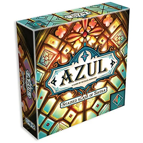 Plan B Games, Azul: Stained Glass of Sintra, Board Game, Ages 8+, 2 to 4 Players, 30 to 45 Minutes Playing Time