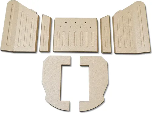 Feuerraumauskleidung für Aduro 1.1SK Kaminofen - Sonstiges Kaminzubehör, passgenaue Vermiculite-Auskleidung für optimale Wärmeleitfähigkeit und einfache Installation, ideal für die Pflege Ihres Kaminofens.