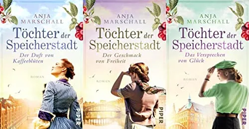 Die Töchter der Speicherstadt Band 1-3 mit exklusivem Postkartenset