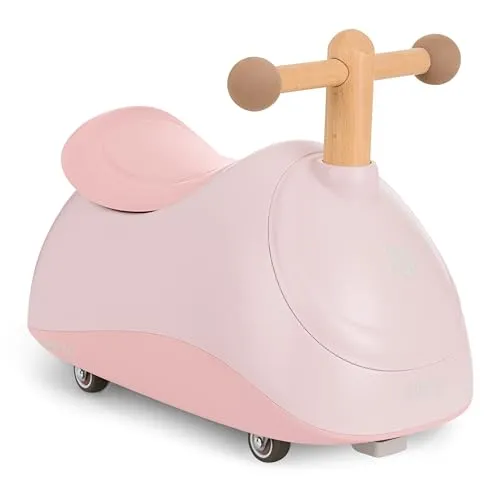 KikkaBoo SIZZY Baby Aufsitzfahrzeug - Multidirektionales Rutschauto für Kinder ab 1 Jahr, fördert motorische Fähigkeiten und bietet durch ergonomisches Design sicheren Fahrspaß.