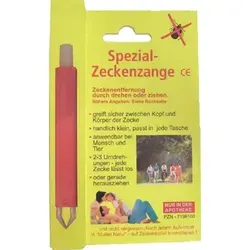 Zeckenzange 1 St von Pharma Brutscher - effektive und rezeptfreie Lösung zur sicheren Zeckenentfernung bei Hunden