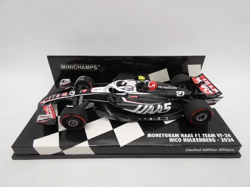 Haas F1 Team VF-24 Nico Hulkenberg #27 2024 Moneygram Minichamps 1/43 Formel 1