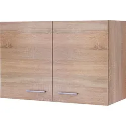 Flex Well Hängeschrank Samoa 80 x 32 x 55 cm - Küchenschrank in Sonoma Eiche matt, ideal für platzsparende Aufbewahrung und modernes Design in Ihrer Küche.