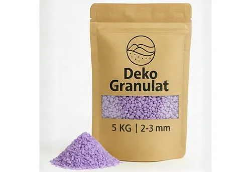 matches21 HOME & HOBBY Deko-Granulate Deko-Sand 5 KG flieder Ø 0,5 mm Vasen Glas-Füllung Streudeko, (1 St), Bunter Farbsand als feines Deko-Granulat Bastelsand