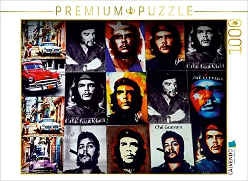 CALVENDO Puzzle Che Guevara 1000 Teile - Klassisches Puzzle mit 1000 Teilen und einer Lege-Größe von 64 x 48 cm. Hochwertige Druckqualität aus Europa für langlebigen Puzzle-Spaß und Konzentrationsförderung.