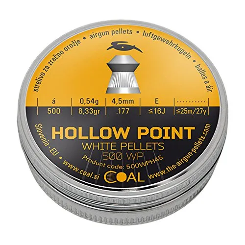 Hollow Point Diabolos Coal geriffelt 4,5mm 500 Stück