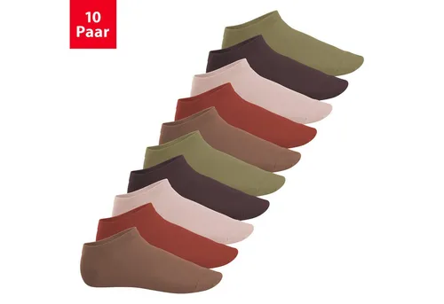 Footstar Füßlinge EVERYDAY! 10 Paar / 20 Paar Damen & Herren Sneaker Socken
