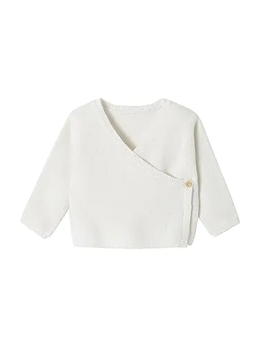 Vertbaudet Weiche Baby Wickeljacke Weiß 56 von Vertbaudet