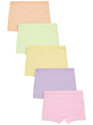 NEXT Mädchen Shorts im 5er-Pack Multi Pastell 146-152